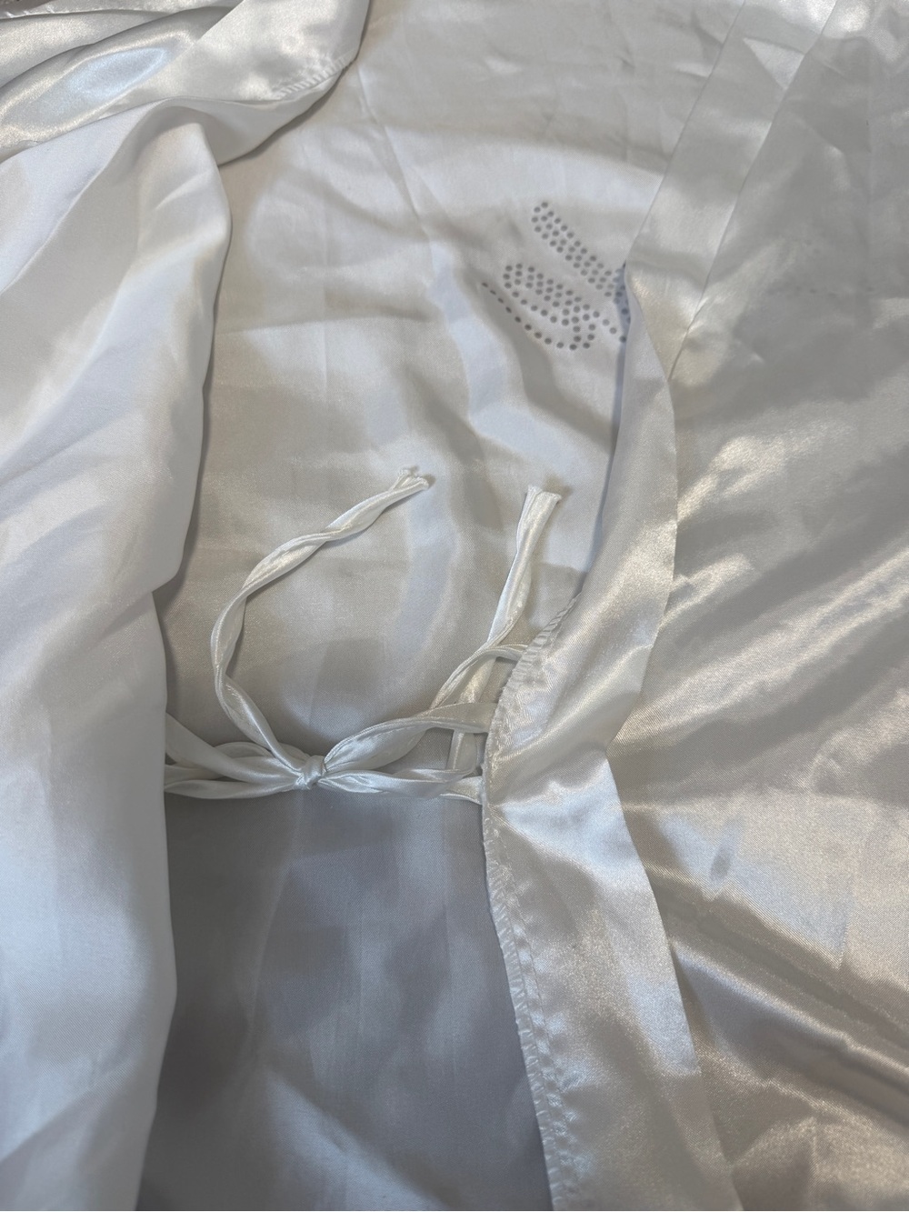Bridal Satin Robe - Picture 4 of 4